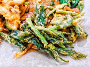 Fried veggie at Ju Fu Yuan Vegetarian Delight 聚福缘素食 - Bedok North in East Singapore