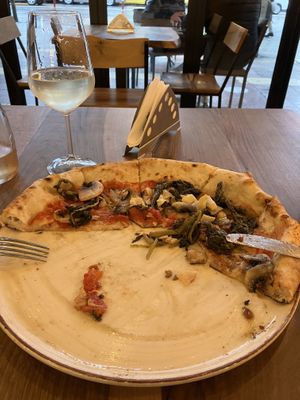   at Pizzarte in Tirana