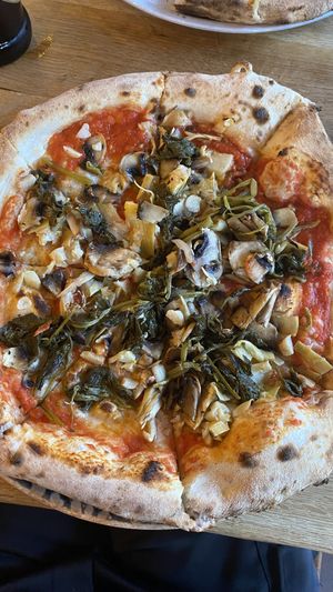   at Pizzarte in Tirana