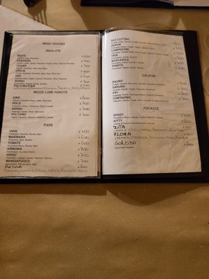 Menu del 15/03/24 at Pizzeria Il Nuraghe in Seravezza