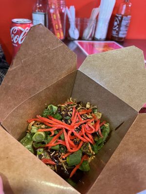 Vegan dumplings — incredible  at Lucky Rabbit Noodles in Brooklyn