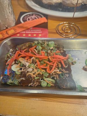 Vegan dumplings at Lucky Rabbit Noodles in Brooklyn