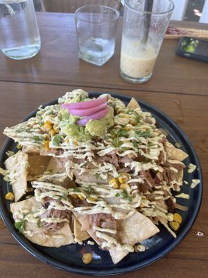 Jackfruit nachos   at Biribá in Puerto Viejo De Talamanca
