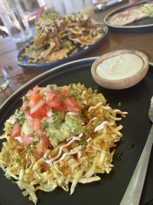 Yucca waffle   at Biribá in Puerto Viejo De Talamanca
