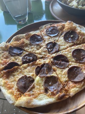 Pizza Pepperoni 🍕  at Earthly Kitchen in San Jose