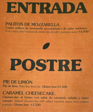 starters and desserts   at Earthly Kitchen in San Jose