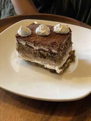 Tiramisu  at Earthly Kitchen in San Jose