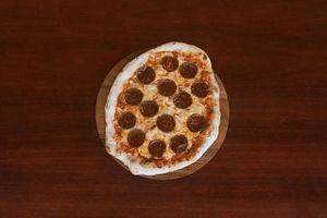 Pepperoni Pizza at Earthly Kitchen in San Jose