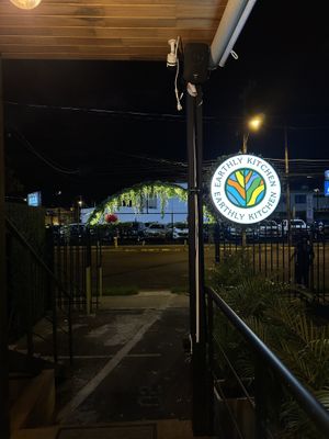 Entrance   at Earthly Kitchen in San Jose