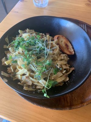 Carbonnara  at Earthly Kitchen in San Jose