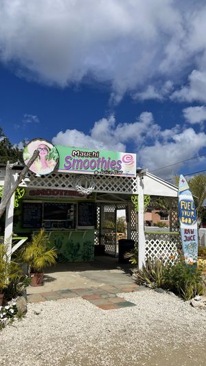 Das Geschäft von außen   at Mauchi Smoothies in Savaneta