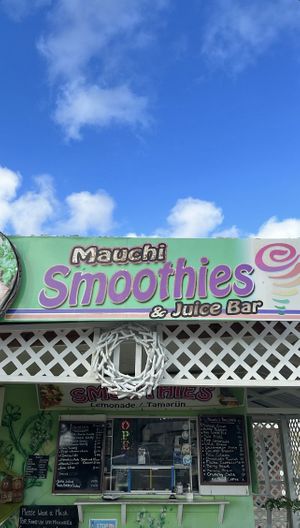 The place.  at Mauchi Smoothies in Savaneta