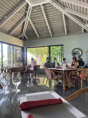 Inside  at Mirador in St Thomas