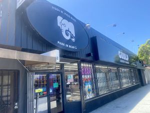 Store front   at Coco Luv in Los Angeles