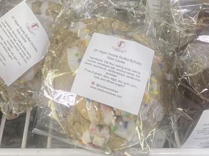 Double stuffed birthday Oreo cookie   at Coco Luv in Los Angeles