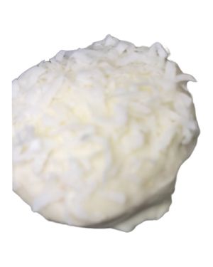 Vegan Coconut Pineapple Coco Dreams (aka ding dongs). Always free of dairy, eggs, soy, gum, corn, and refined sugars 

*AVAILABLE IN GLUTEN-FREE* at Coco Luv in Los Angeles