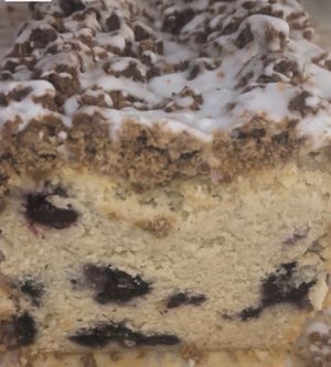 Vegan Blueberry Crumb Bread. Always free of dairy, eggs, soy, gum, corn, and refined sugars 

*AVAILABLE IN GLUTEN-FREE* at Coco Luv in Los Angeles