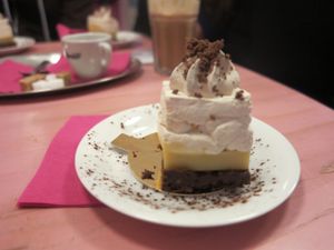 This cake was really delicious at Ohlala in Berlin