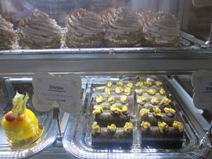 Some vegan cakes at Ohlala in Berlin at Ohlala in Berlin