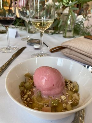 Dessert  at Trafalgar Tavern in South East London