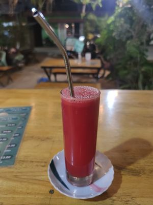 Watermellon juice at Kebab & Falafel Time in Siem Reap