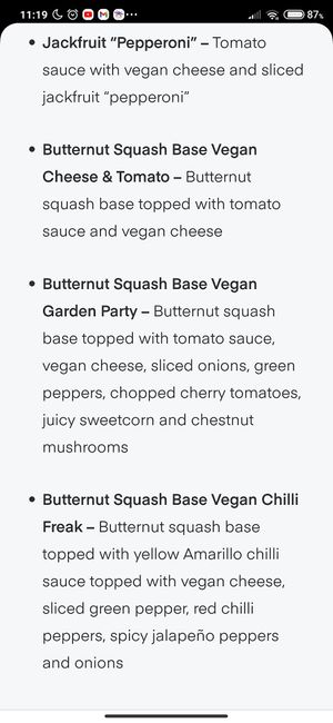 . #Veganuary at Papa John's in Harrow