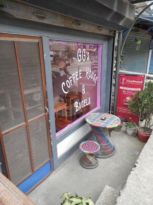 The place at GG's Coffee House and Bagels in Pokhara