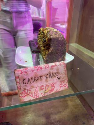 Carrot cake V  at GG's Coffee House and Bagels in Pokhara