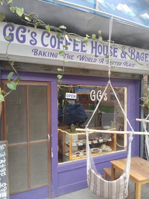 at GG's Coffee House and Bagels in Pokhara