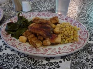 Vegan options at Bless My Soul Cafe at Bless My Soul Cafe in Eureka