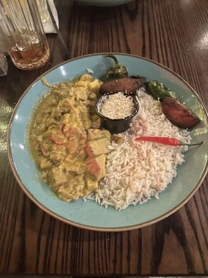 Curry   at Las Iguanas - Brindley Pl in Birmingham