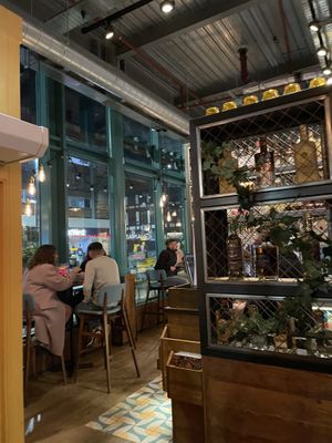 bar area  at Las Iguanas in Watford