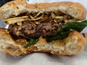 march special without cheese and pickles  at Honest Burgers - Brixton in South West London