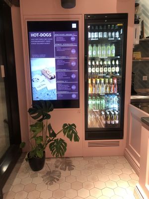 updated menu w veganised versions of all hot dogs  at Frau Hund in Winterthur