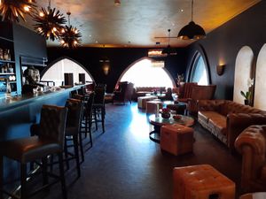 Bar at HATO in St Moritz