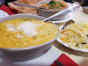 Palak kofta at Haldi in Barcelona