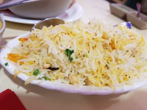 Lemon rice at Haldi in Barcelona