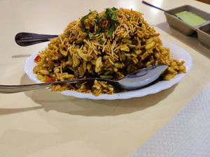 Bombai bhel at Haldi in Barcelona