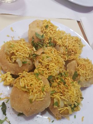Sev Puri at Haldi in Barcelona