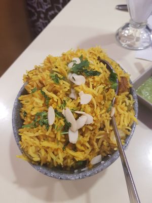 Biryani at Haldi in Barcelona