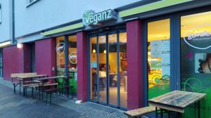 Veganz, outside at Veganz - Prenzlauer Berg in Berlin