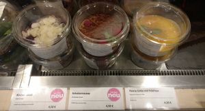 Prepared deli items at Veganz - Prenzlauer Berg in Berlin