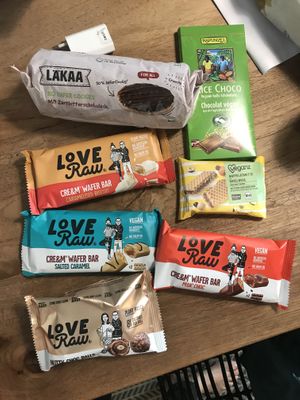 Chocolate paradise  at Veganz - Prenzlauer Berg in Berlin