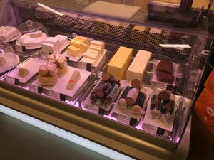 Vegan cheese and wurst!  at Veganz - Prenzlauer Berg in Berlin