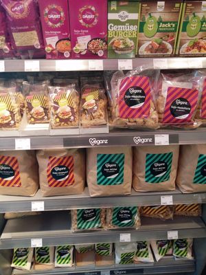 soya and seitan at Veganz - Prenzlauer Berg in Berlin