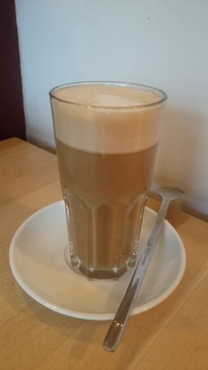 Coffee at Veganz - Prenzlauer Berg in Berlin