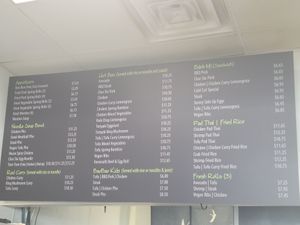 Menu at BaoBao Kitchen in Greensboro
