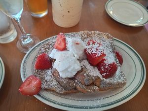 Vegan french toast at Morgan's in Miami