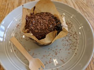 Brownie at Cleanse Theory Kitchen in New York City