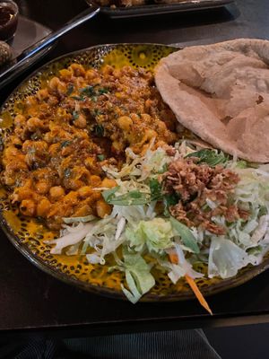 Chana masala at LêBar in Nuremberg